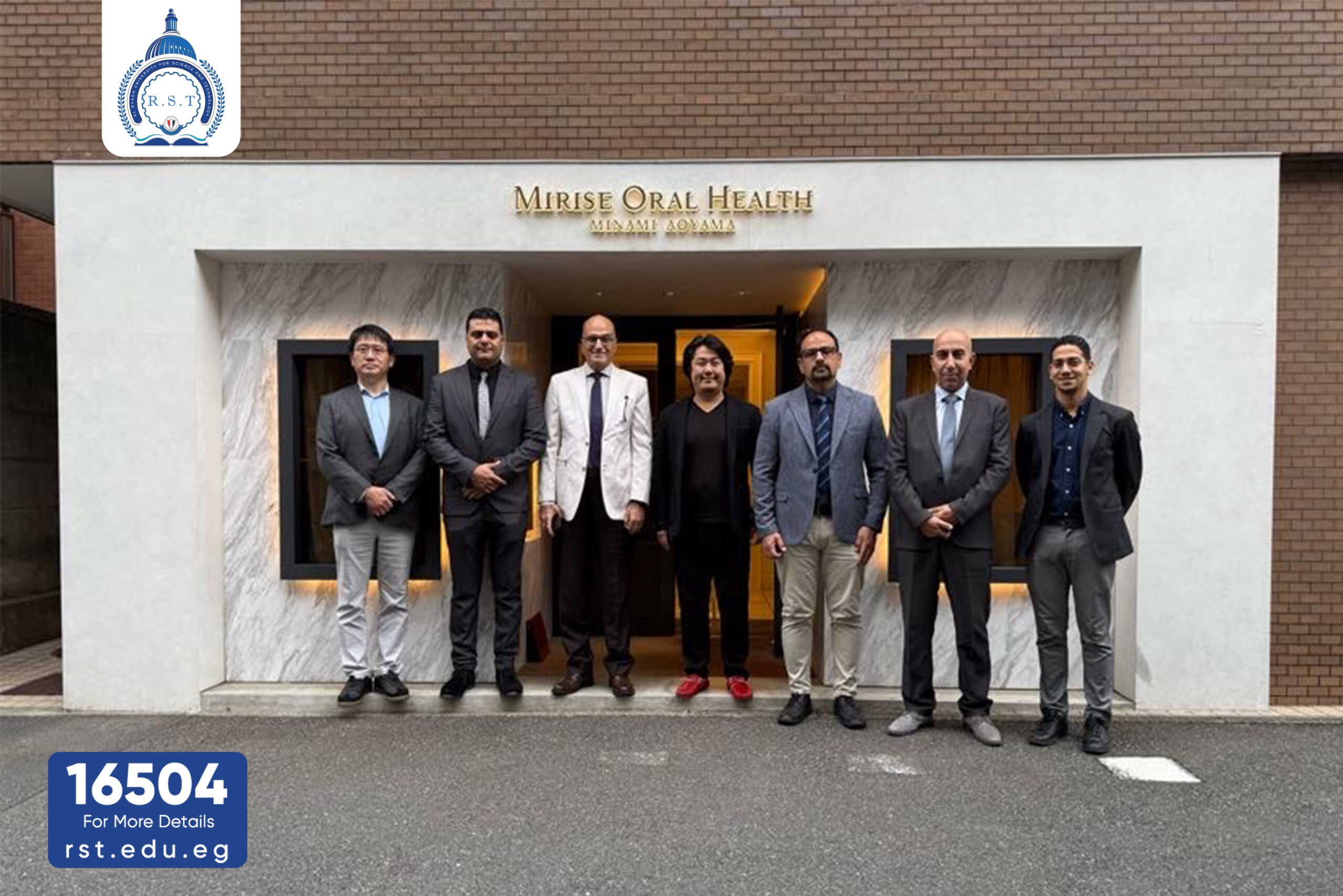 The university delegation meets the Japan Oral Health Association (JOHA) to adopt AI and Metaphers technologies in medical education.