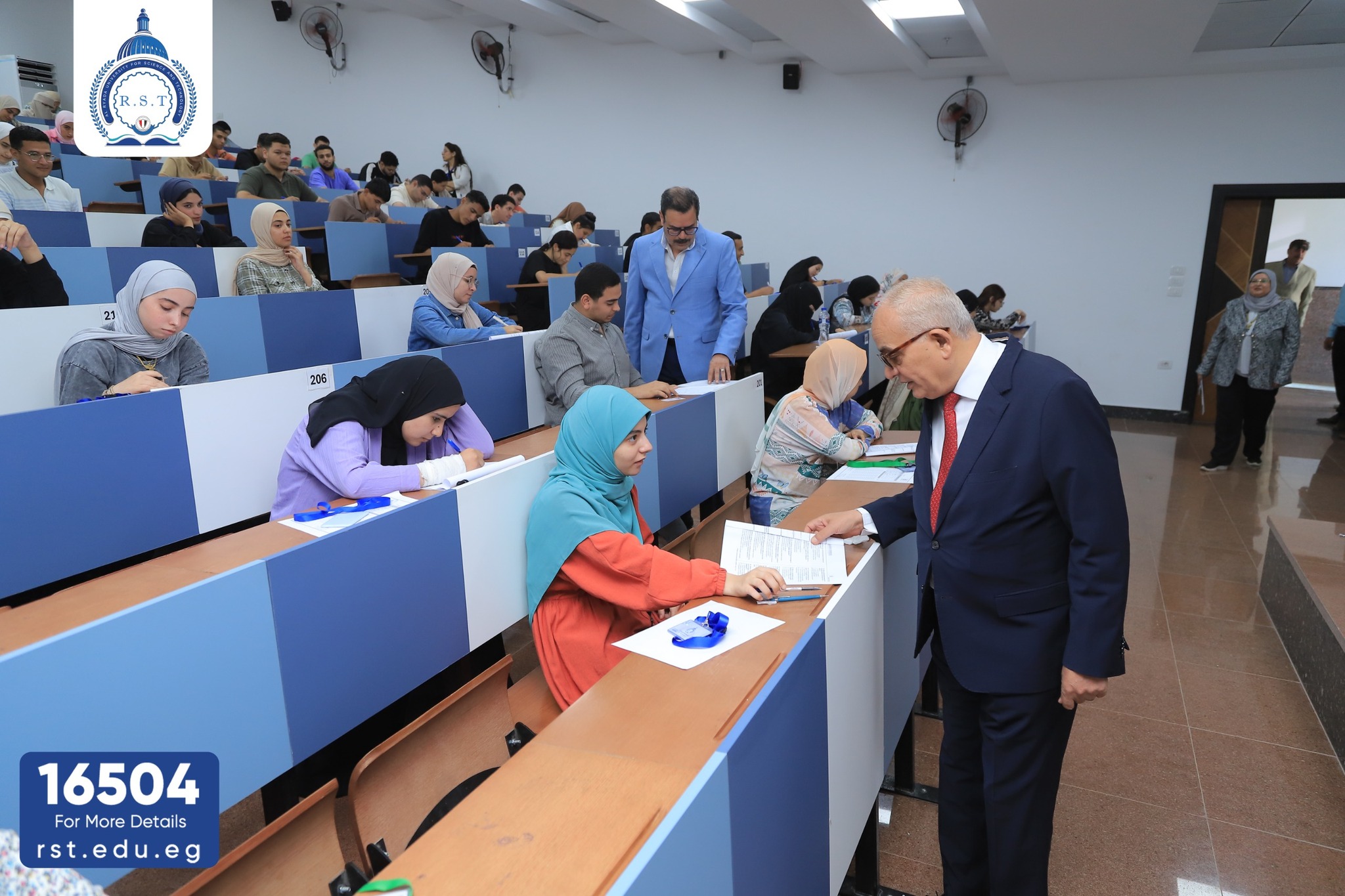 انتظام امتحانات نهاية الفصل الدراسي الثاني في كليات الجامعة