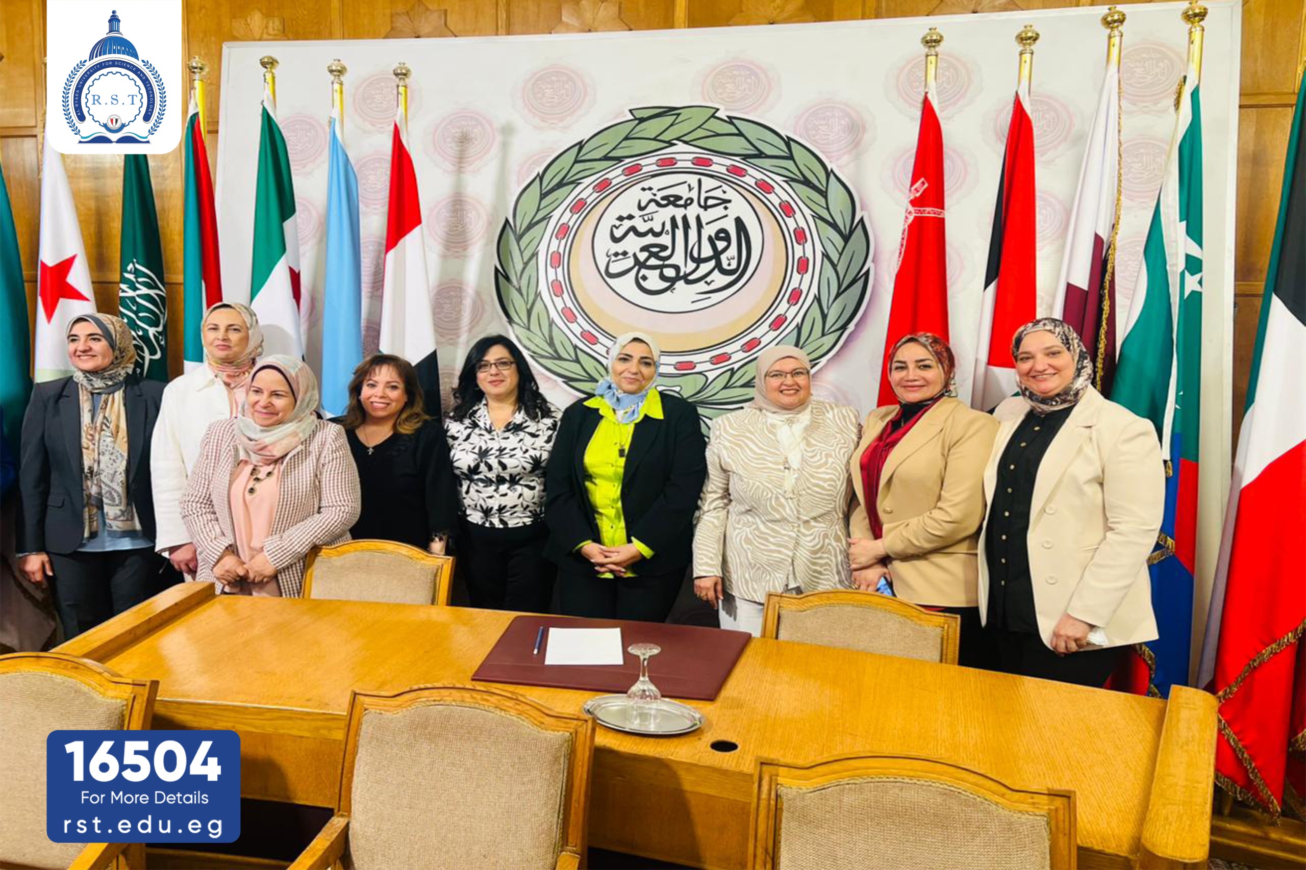 Al-Ryada University Participates in Launch of the “New Beginning for Quality Education” Initiative Under the Patronage of the Egyptian Cabinet and the Arab League
