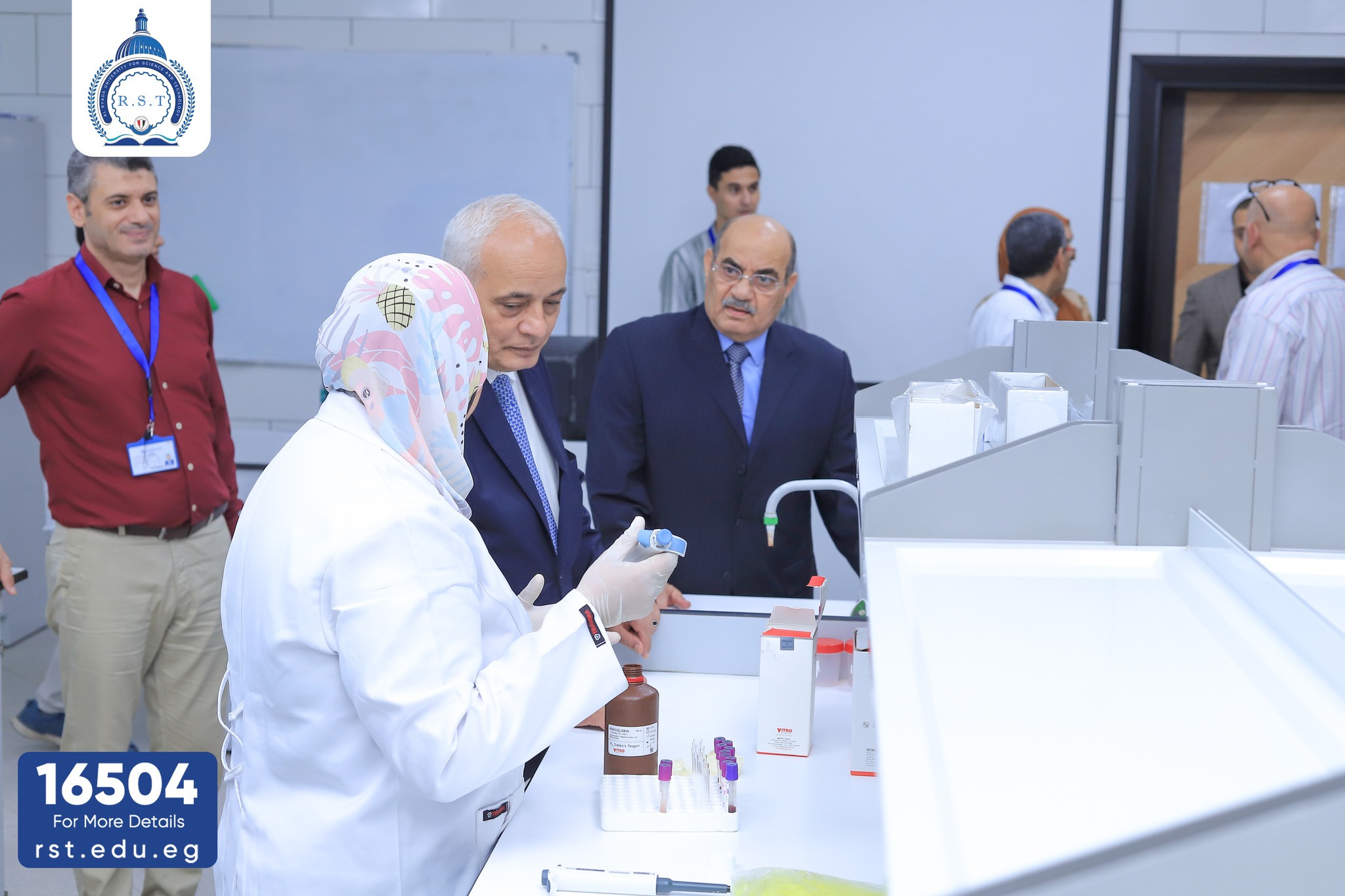Comprehensive medical screening for the faculty and staff of Al-Ryada University