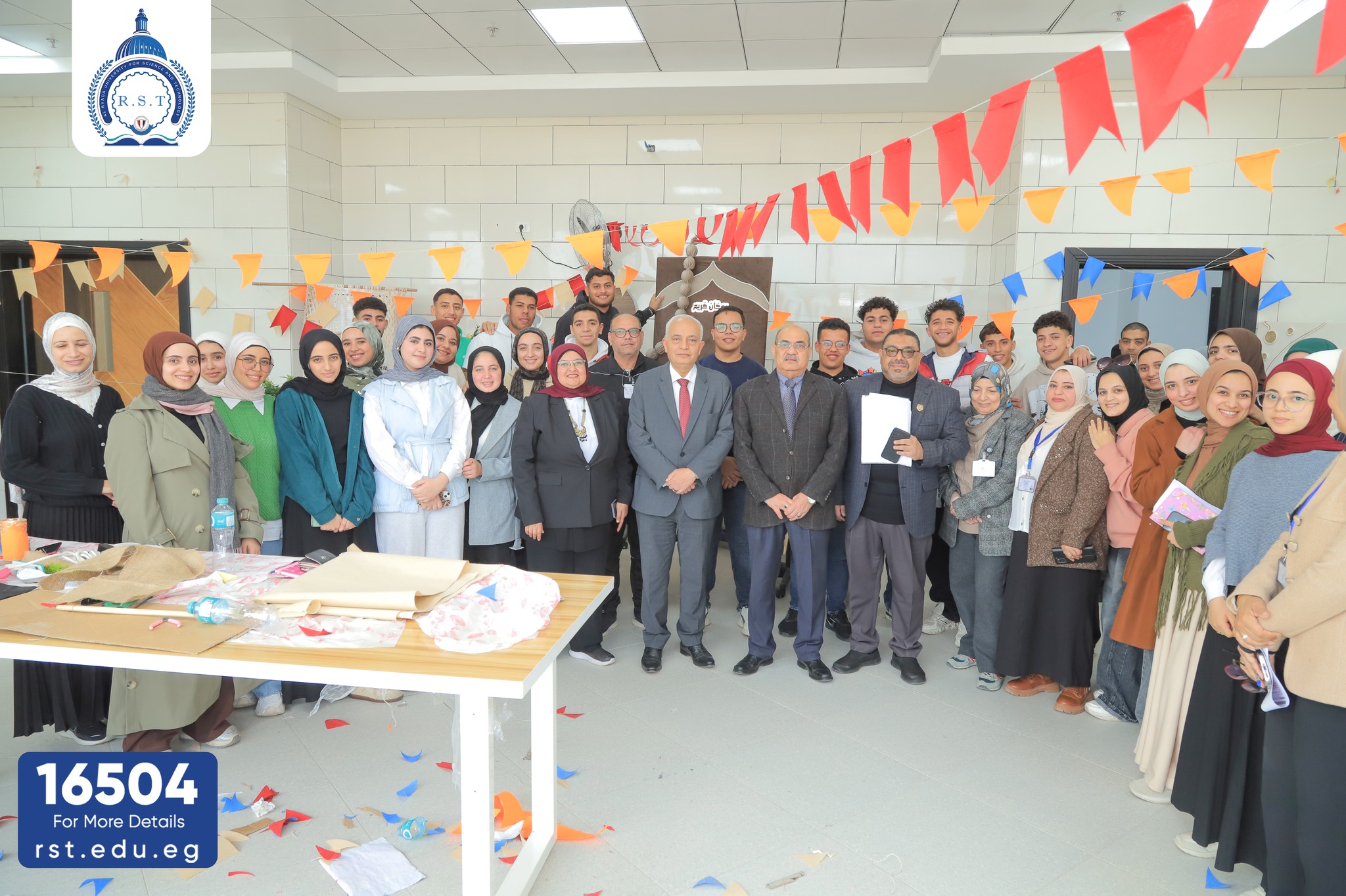 أجواء رمضانية بروح فنية مميزة في كلية التمريض