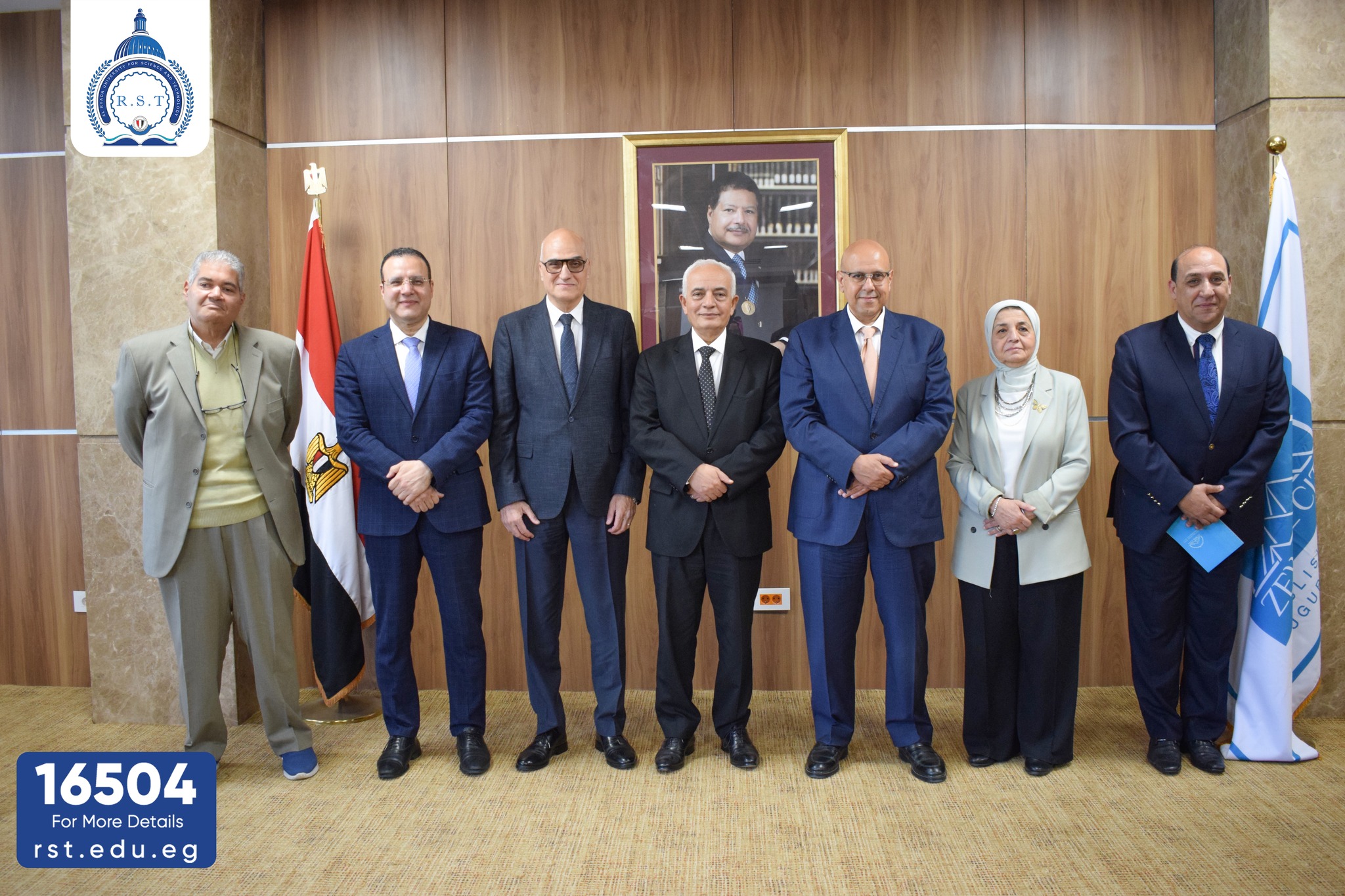 جامعة الريادة في زيارة رسمية إلى مدينة زويل للعلوم والتكنولوجيا لتعزيز التعاون العلمي والبحثي