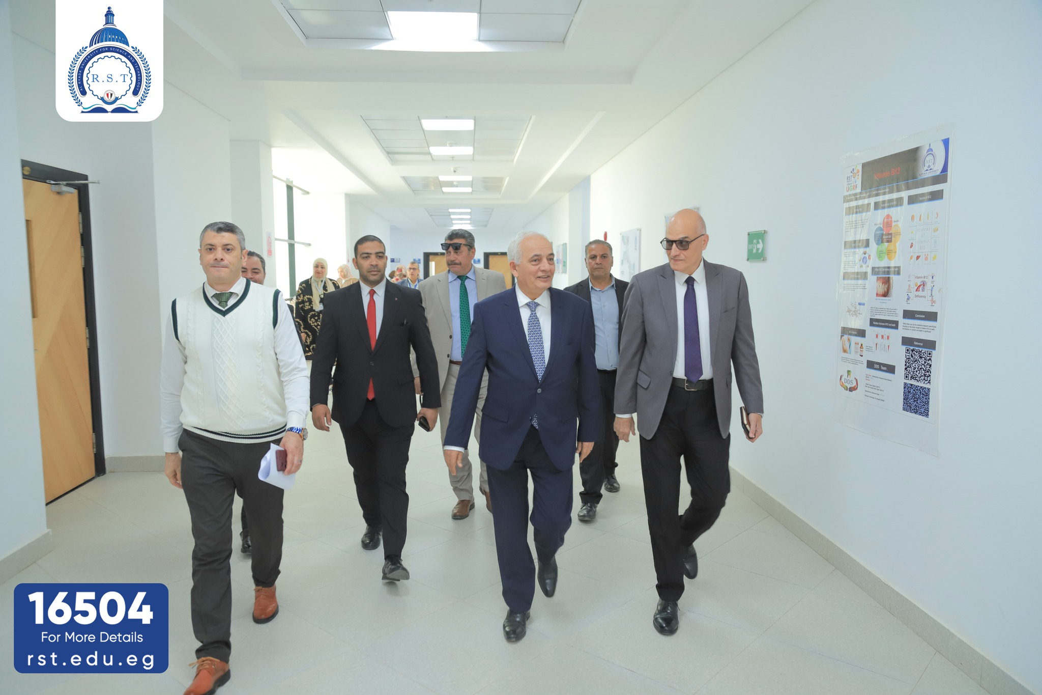 A surprise tour reveals signs of discipline and excellence within Al-Ryada University