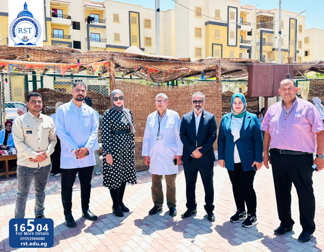 جامعة الريادة تنظم قافلة طبية وحملات توعوية لاهالي مدينة السادات