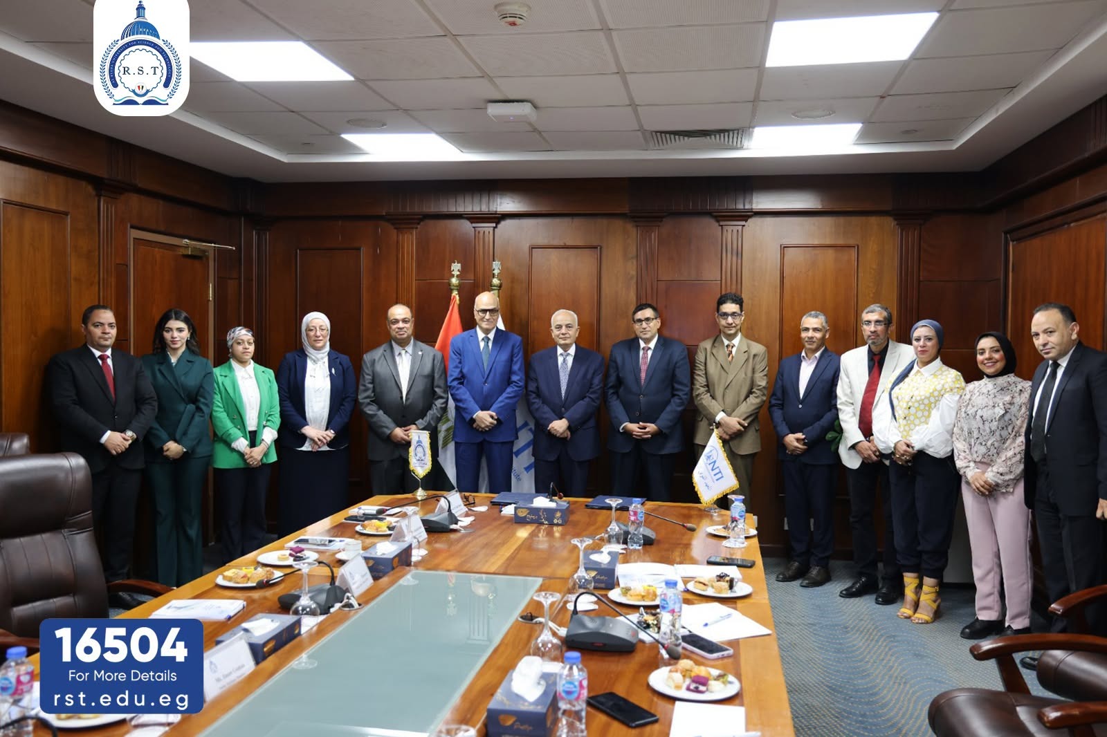 The National Telecommunication Institute (NTI) and Al Ryada University for Science & Technology Sign Cooperation Protocol to Prepare Students for Future Jobs and Labor Market Requirements